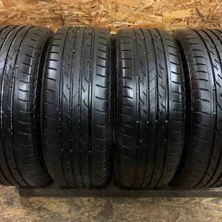【BS NEXTRY 185/55R15】夏タイヤ 4本【社外 15インチ マルチ 6.5J4/5HPCD100+37】2018年製 バリ溝 キューブ　ノート等　(VTP65) クレジットカード QR決済可能