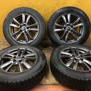 GOODYEAR ICENAVI 6 185/60R15】スタッドレス 4本【Weds NIRVANA 社外 
