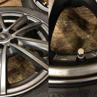 GOODYEAR ICENAVI 6 185/60R15】スタッドレス 4本【Weds NIRVANA 社外 