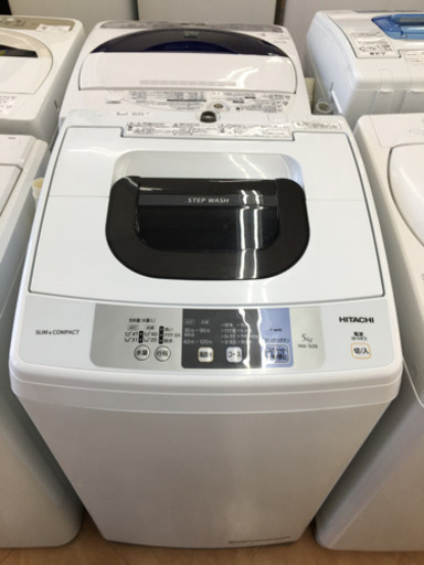【トレファク摂津店 店頭限定】 HITACHI(日立)5.0kg全自動洗濯機入荷致しました！