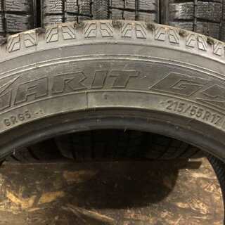 TOYO GARIT G5 215/55R17 17インチ スタッドレス 4本 2015年製 バリ溝 