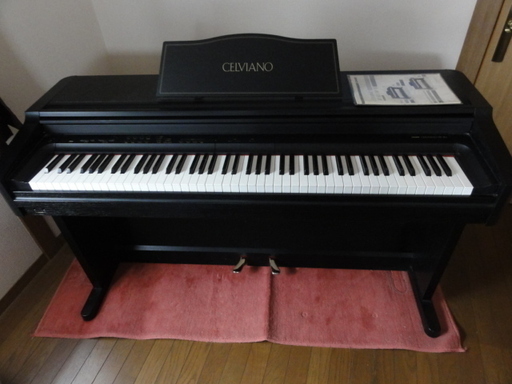 引き取り限定。中古　電子ピアノ　カシオ　CELVIANO　AP-30　88鍵　ピアノタッチ　取説付き　比較的きれい