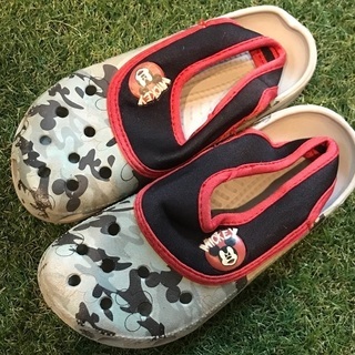 【used】12/13(18.5㌢?) Disney crocs...