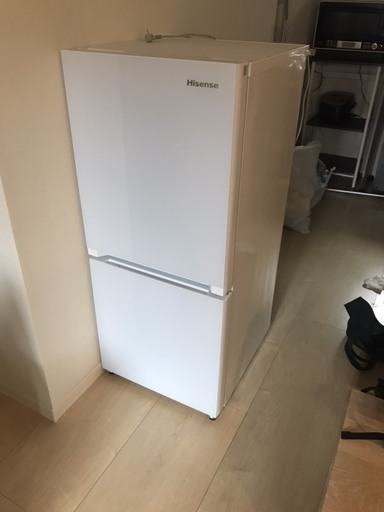 【取引相手決定】Hisense ２ドア冷凍冷蔵庫　2019年11月購入
