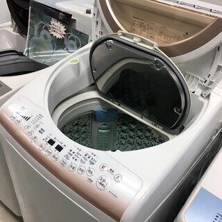 東芝9.0K洗濯乾燥機DDモーター　2015年製！！！分解クリー...