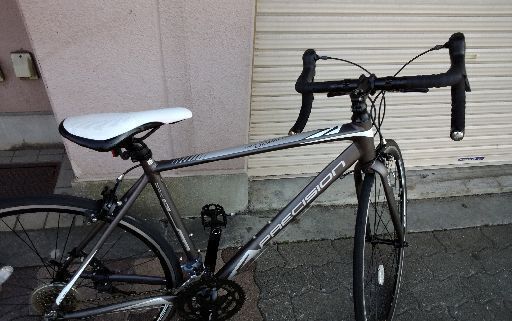 PRECISION SPORT 700C2X8S 470mm GREYロード PRECISION SPORT 700C2X8S 470mm GREYロード あさひ 700×28C型 ロード