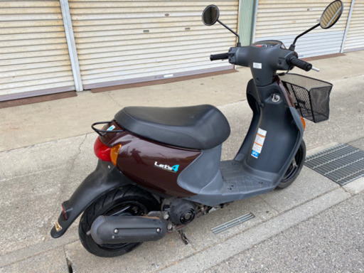 ☆レッツ4.高年式FIモデル・茶色☆イロイロと整備して快調