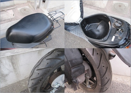 埼玉川口発！スズキ レッツ4 ブラック 後期型 低燃費4サイクル 即