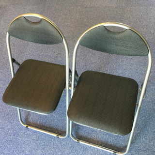【商談成立】折り畳みパイプ椅子8脚セット
