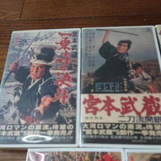 中村錦之助、高倉健「宮本武蔵」5部作 VHS 全巻セット