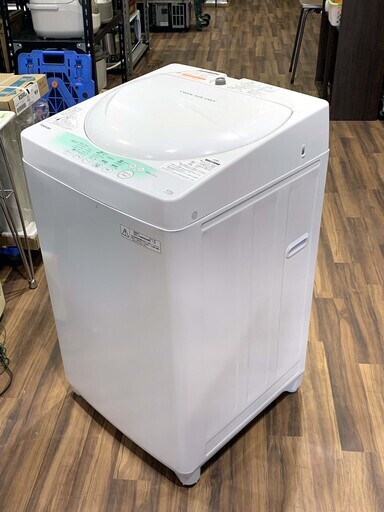 【苫小牧バナナ】2013年製 東芝/TOSHIBA 4.2kg 洗濯機 AW-704 ホワイト系 １人暮らし向け 清掃済み A