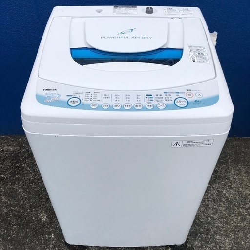 【配送無料】東芝 6.0kg 洗濯機 AW-60GF