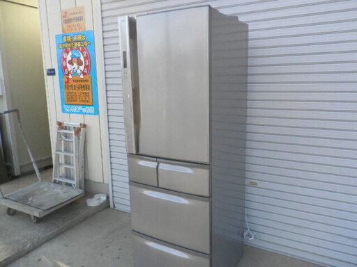 東芝　冷凍冷蔵庫GR-B41G 405L ２００９年 ５ドア  無料配送 値下げ（つくば市から２０キロまで