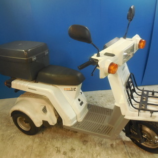 HONDA ジャイロ-X 白 冬相場最終値下げ価格 諸経費無し 消費者還元店 点検済み 当日お渡し可 自賠責保険加入で乗れます 横浜 都筑 宮前の画像