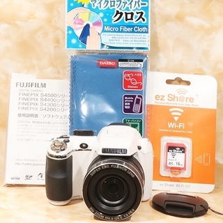 ☆スマホ転送＆超望遠720mm＆30倍ズーム☆富士フイルム S4500