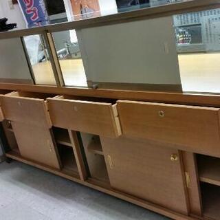 ☆タイムリミットは残り２日！短期取引希望!【中古ジュエリー等陳列ショーケースW1800×D600×H935mm】