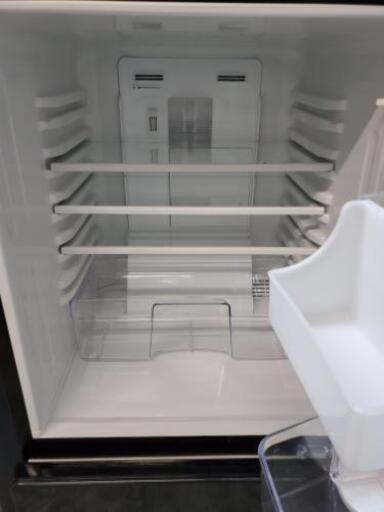 U-ing ユーイング ノンフロン冷凍冷蔵庫  UR-F110H-B ブラック 2017年製