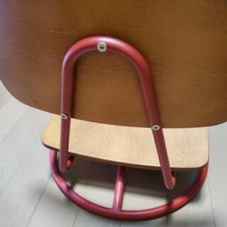 回転式木製座椅子