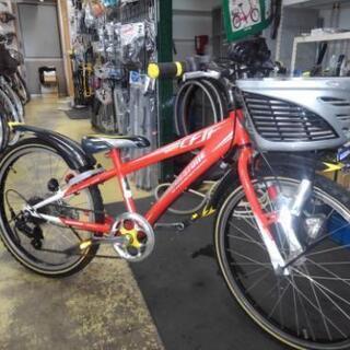 中古自転車1238 前後タイヤ新品！ 26インチ 6段ギヤ ダイナモライト