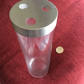 【花器７】ガラス シリンダー型 トール花瓶