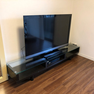 SONY BRAVIA 52インチ液晶テレビ+15万円デザイナーテレビボード付