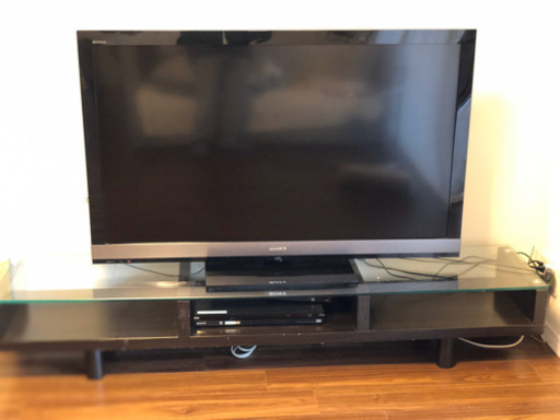 SONY BRAVIA 52インチ液晶テレビ+15万円デザイナーテレビボード付