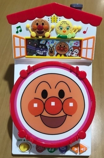 おうちでドンドン アンパンマン なか 東花園のおもちゃ 楽器玩具 の中古あげます 譲ります ジモティーで不用品の処分