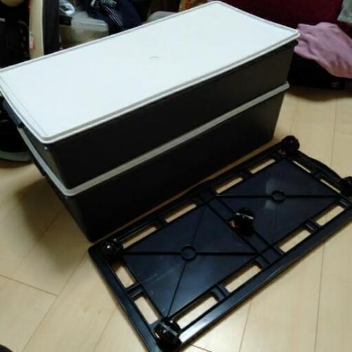 【値下げ】タッパーウェアの衣装ケース！セット売り