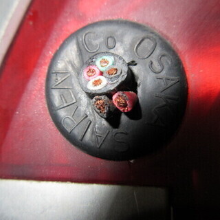 ☆中古品 OSAKA SIREN 大阪サイレン製作所 消防車部品 WF-M-XA1-M 12V 赤色灯動作OK サイレン動作OK スピーカー音鳴りました☆