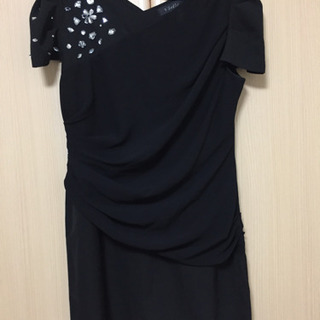 【取引中】大きいサイズ ブラック半袖ドレス