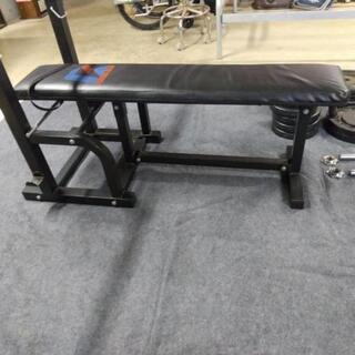 ベンチプレス台バーベルシャフトプレートダンベルセット