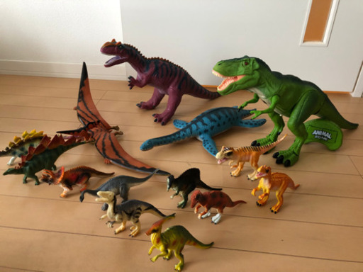 恐竜セット シュン 讃岐塩屋のフィギュアの中古あげます 譲ります ジモティーで不用品の処分