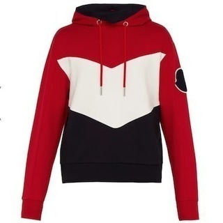 入手困難】≡MONCLER≡Tri-Colour ストライプ ロゴ フーディ♪