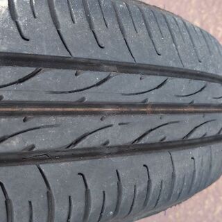 145/80R13 アルミ付夏タイヤ4本組　バリ溝 145/80R13 アルミ付夏タイヤ4本組 バリ溝