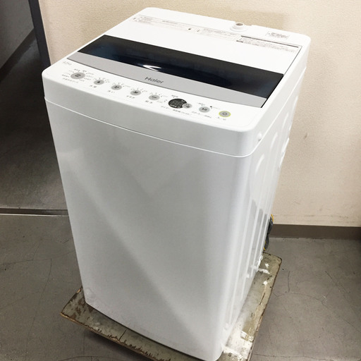 中古☆Haier 洗濯機 2019年製 4.5K