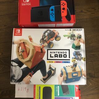 NINTENDO SWITH（外箱に傷あり）、専用ケース、NINTENDOLABO買ってくれませんか NINTENDO SWITH（外箱に傷あり）、専用ケース、NINTENDOLABO買ってくれ