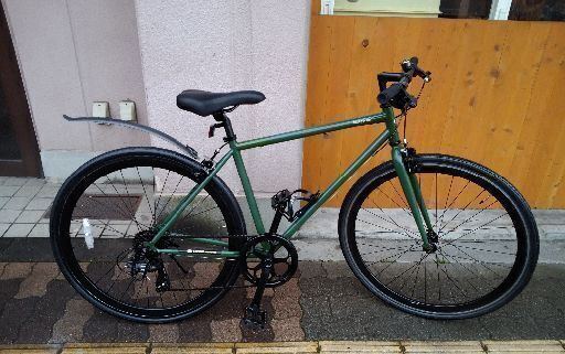 Walby  back packer700cクロスバイク 7speed/マットカーキ