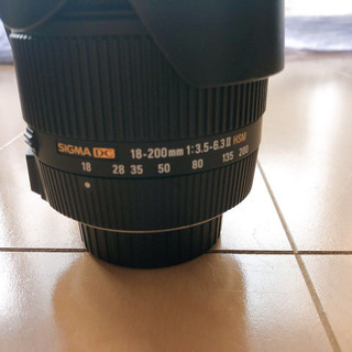 一眼レフ Nikon D3200 望遠レンズ カメラバック