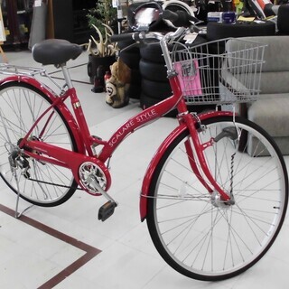 美品☆SCALARE[スカラーレ]27吋 ファッションタウンサイクル スカラーレE 外装6段変速 27型 : イオンバイク Yahoo