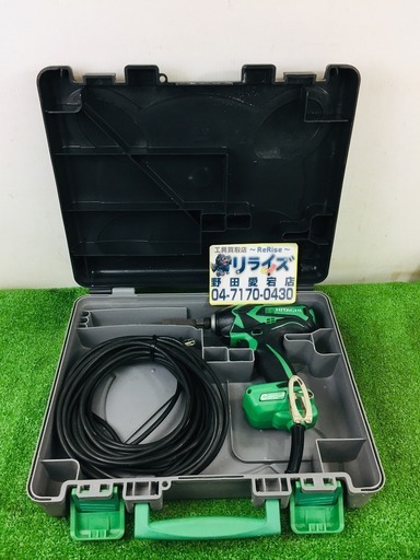 日立 WH12VE インパクトドライバ【リライズ野田愛宕店】【店頭取引限定】【中古品】1点限り早い者勝ち！