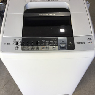 HITACHI 日立 全自動洗濯機　7kg NW-7WY 2016年製 Amazon | 日立 全自動洗濯機 7kg ピュアホワイト NW-7WY W