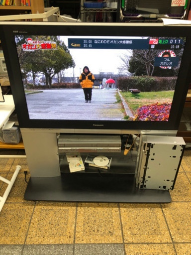 パナソニック　42インチテレビ　台付　値下げ