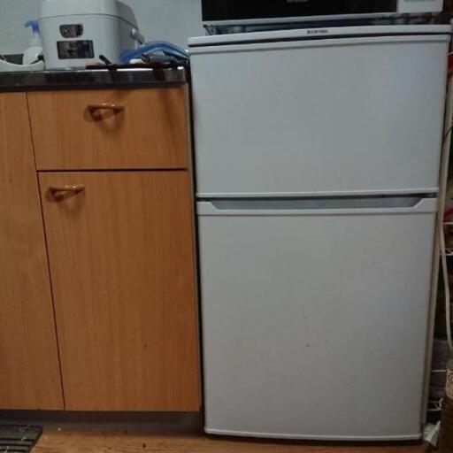 ✱2019年購入アイリスオーヤマ 冷凍冷蔵庫✱