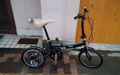 ROVER[ローバー]16吋折り畳み自転車 外装6段/グリーン