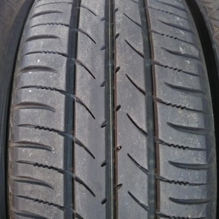 夏14インチ モビリオ スパイク エアウェイブ FIT フィット カローラ フィールダー 185/65R14 日本製 トーヨー【~80％富山】中古/4本