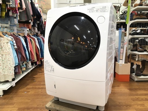 嬉しい乾燥機能付き！東芝ドラム式洗濯機「ＺＡＢＯＯＮ」入荷しました！【トレジャーファクトリーミスターマックスおゆみ野店】