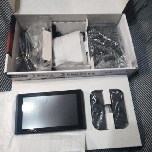 美品）switch本体　保証書付