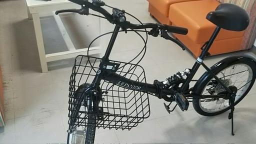 ２０インチ６段変速の折り畳み自転車を、格安で譲ります。（コーヒーメーカーのおまけ付き）