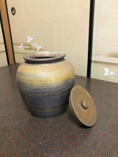 焼物　保存　かめ壺