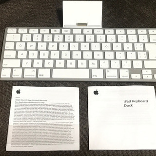 iPad Keyboard Dock （MC533J/A A13...